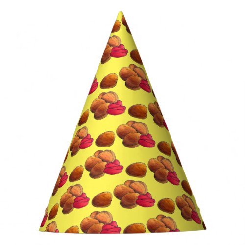 Chicken Nuggets with Ketchup Junk Food Foodie Party Hat
