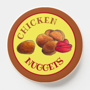 Chicken Nuggets with Ketchup Junk Food Foodie PopSocket