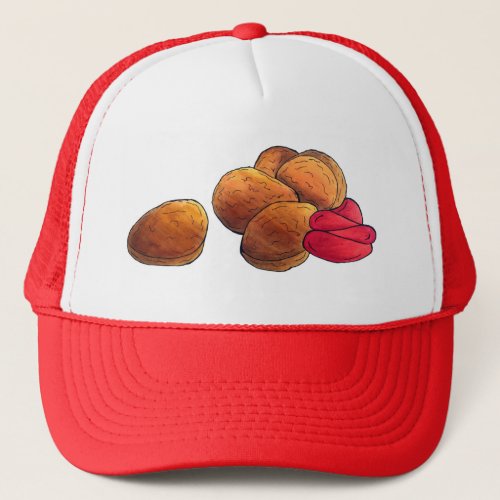 Chicken Nuggets with Ketchup Junk Food Foodie Trucker Hat