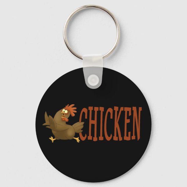 Chicken on a Keychain (Front)