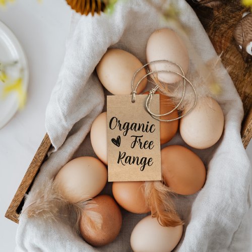 Chicken Organic Free Range Egg Carton Rubber Stamp