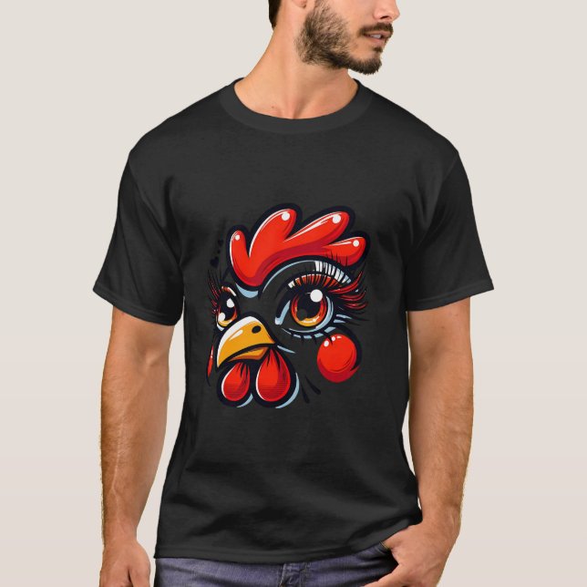 Chicken Outfit House Chicken Costume Chicken Hallo T-Shirt (Front)