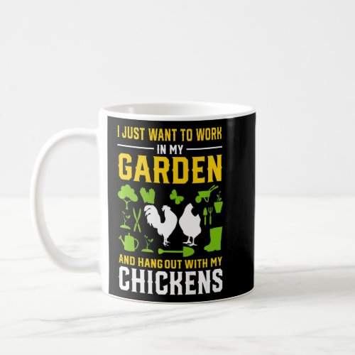 Chicken Owner Gardening Homestead Gardener Joke 5  Coffee Mug