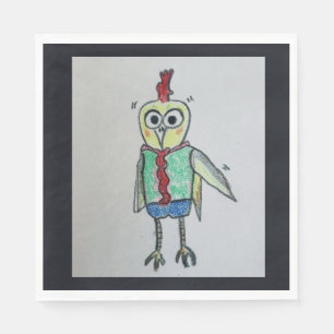 Chicken Paper Napkin