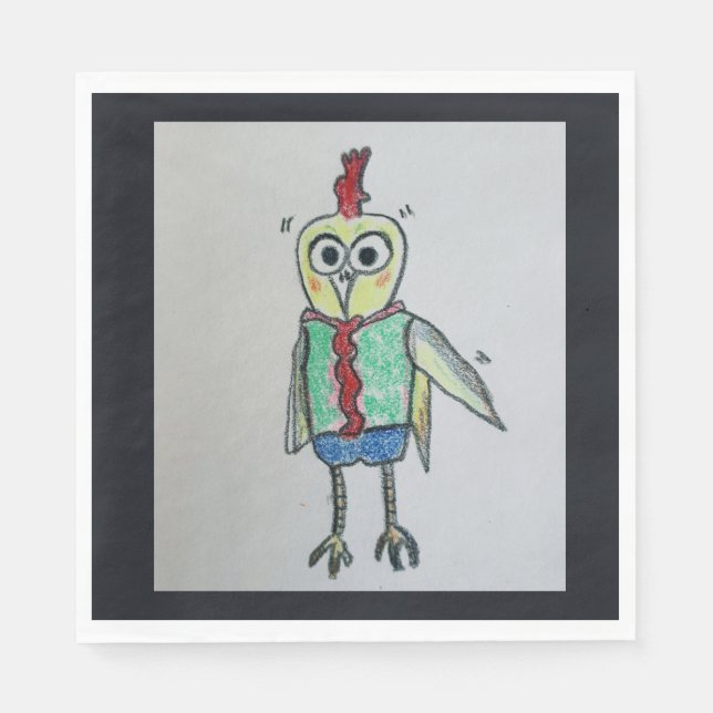 Chicken Paper Napkin (Front)