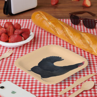 Chicken Paper Plates