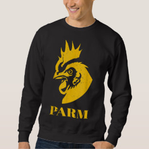 Chicken Parm Meat Lovers Farm   Sweatshirt