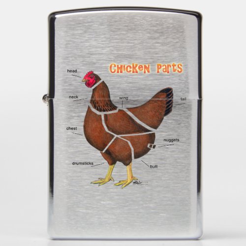 Chicken Parts Zippo Lighter