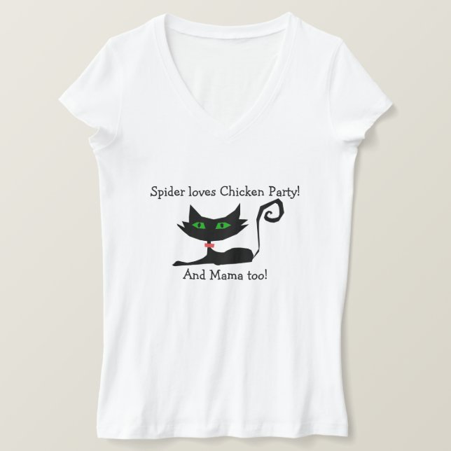 Chicken Party T-shirt (Design Front)