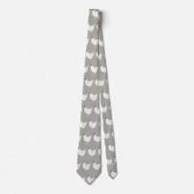 Chicken Pattern Neck Tie