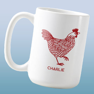 Chicken Personalized Coffee Mug