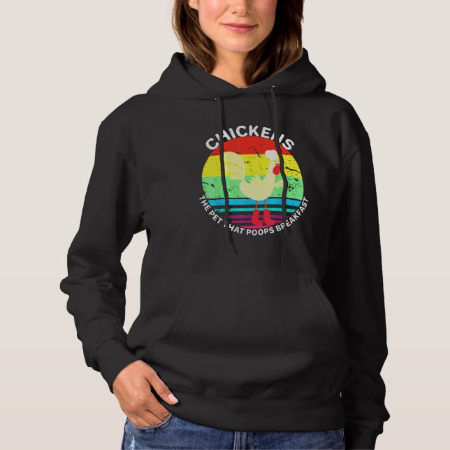 Chicken Pet Hoodie (Front)
