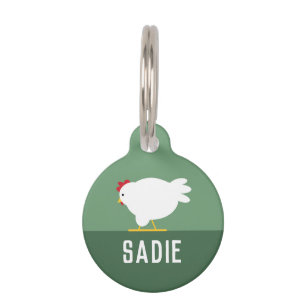 Chicken Pet ID Tag