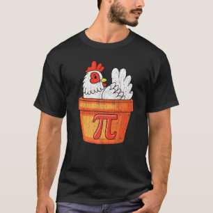 Chicken Pi Apparel Pi Day Cool Math T-Shirt