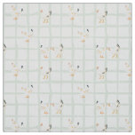 Chicken picnic checkered pattern  fabric