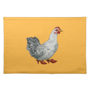 Chicken Placemat (yellow)