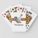 Chicken Playing Cards at Zazzle