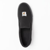 Chicken Poops Breakfast Funny Graphic Design Patch (On Shoe Tip)