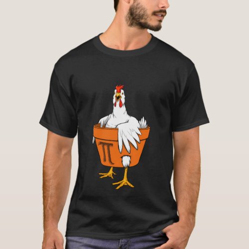Chicken Pot Pi Day T Math T_Shirt