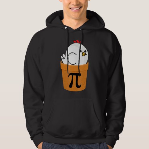 Chicken Pot Pi  Funny Math Day  2 Hoodie