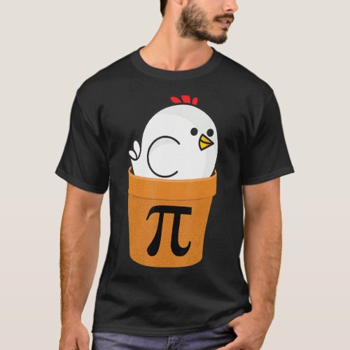 Chicken Pot Pi  Funny Math Day  2 T_Shirt