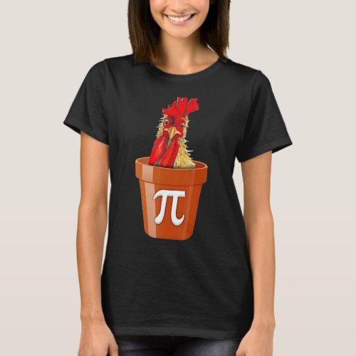 Chicken Pot Pi  Funny Math Day  T_Shirt