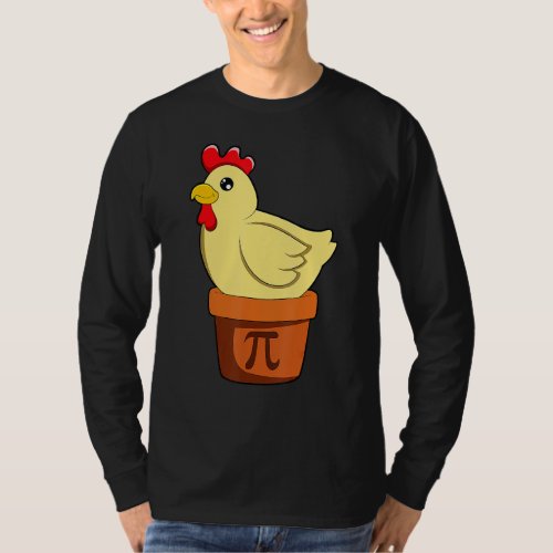 Chicken Pot Pi  Funny Math Day T_Shirt