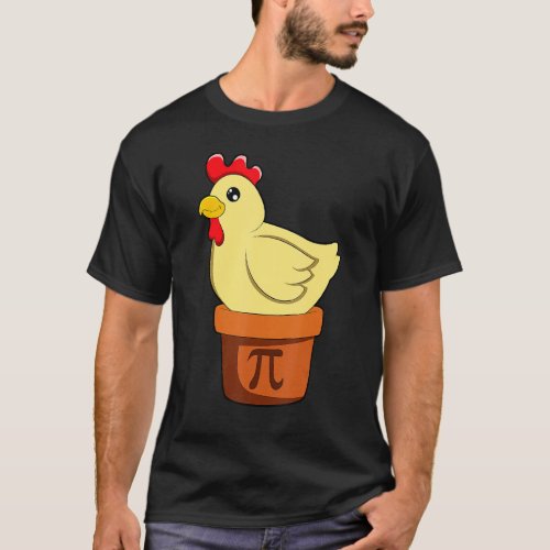 Chicken Pot Pi  Funny Math Day T_Shirt