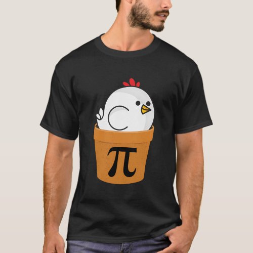 Chicken Pot Pi Math Day T_Shirt