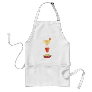 Chicken Pot Pie Adult Apron