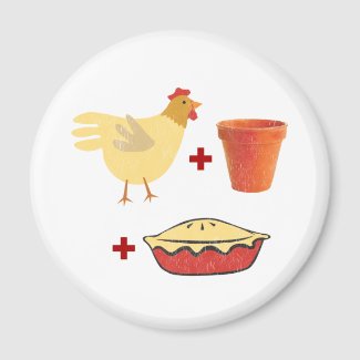 Chicken Pot Pie Magnet