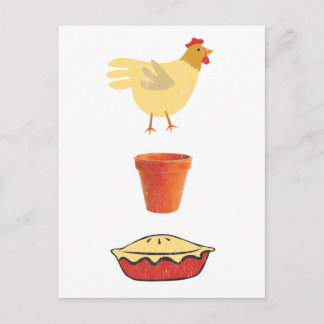 Chicken Pot Pie Postcard