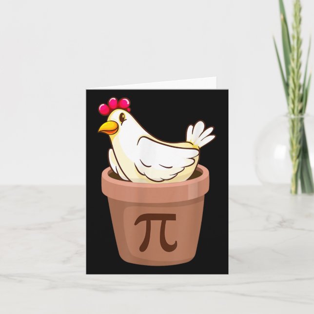 Chicken Pot Pie Three Of My Favorite Things Funny  Card (Front)