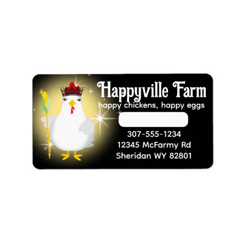 Chicken poultry free range farm eggs carton daisy label