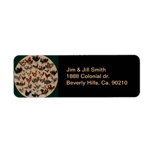 Chicken Poultry Of The World Label