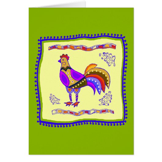Chicken Quilt Cards (Front)