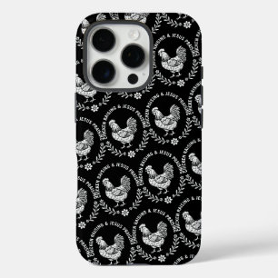 Chicken Raising & Jesus Praising iPhone 16 Pro Case