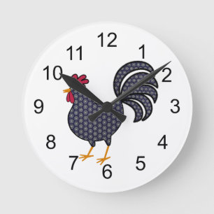 Chicken Ranch Wall Clock