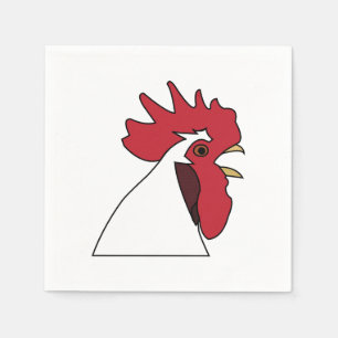 Chicken Rooster Party Napkins
