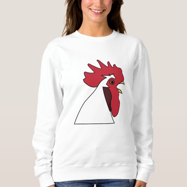 Chicken Rooster Sweatshirt (Front)