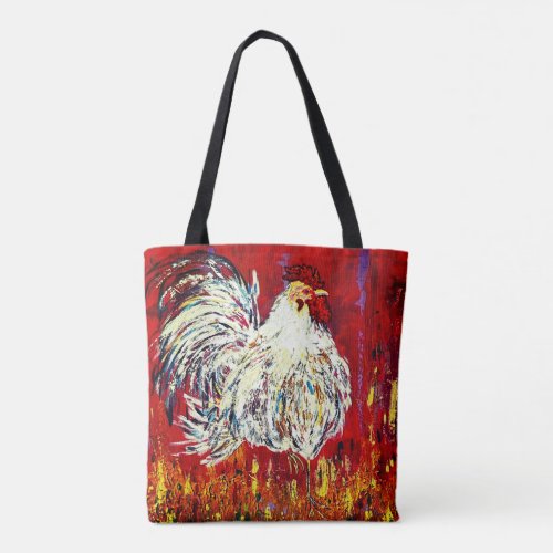Chicken Rooster Tote Bag