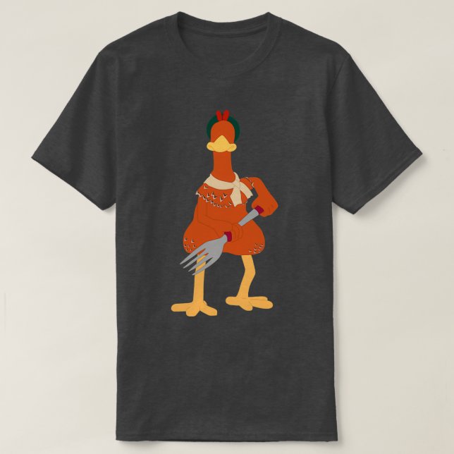 Chicken Run  T-Shirt (Design Front)