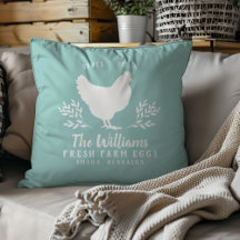 Chicken Rustic Egg Farm Family Name