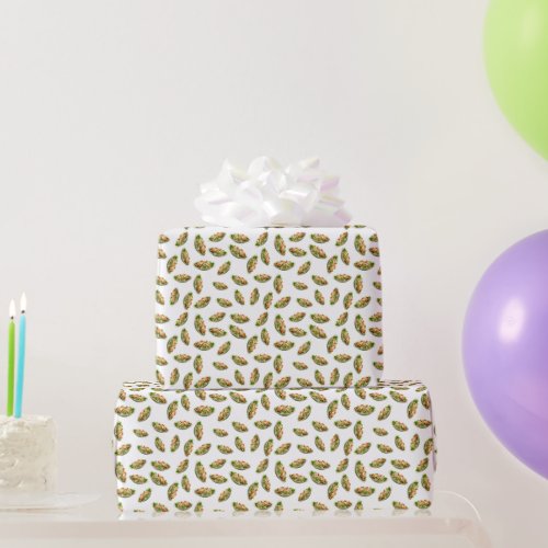 Chicken salad pattern  wrapping paper