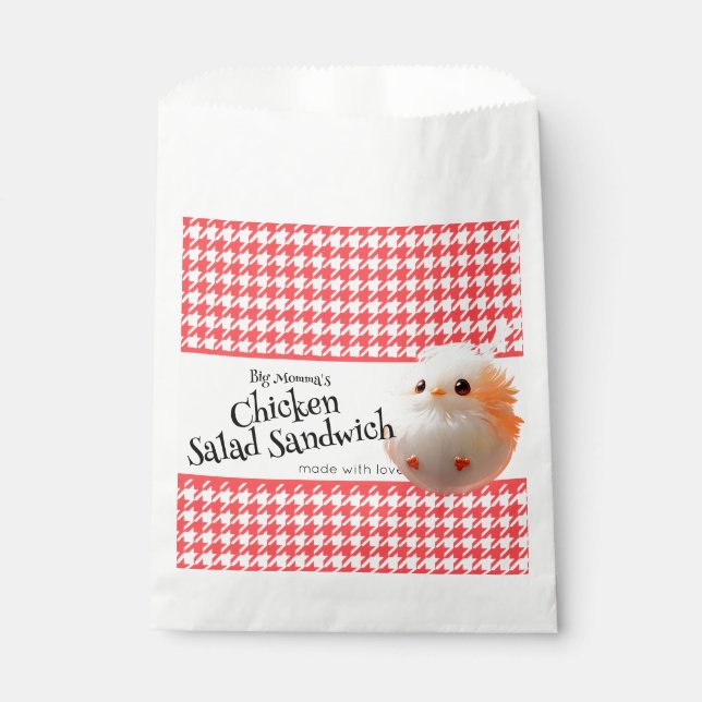 Chicken Sandwich Favor Bag (Front)
