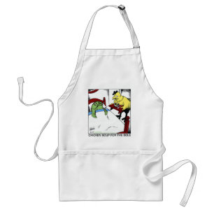 Chicken Soup 4 Sole Funny Fish/Chicken Gifts Tees Adult Apron