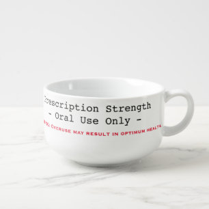 Chicken Soup Cold Remedy Top Secret Formula Funny Soup Mug