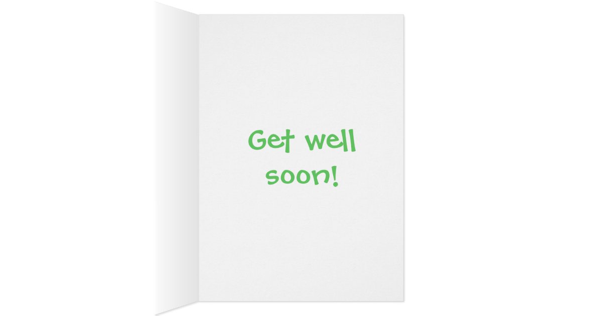 Chicken Soup Get Well Card Zazzle