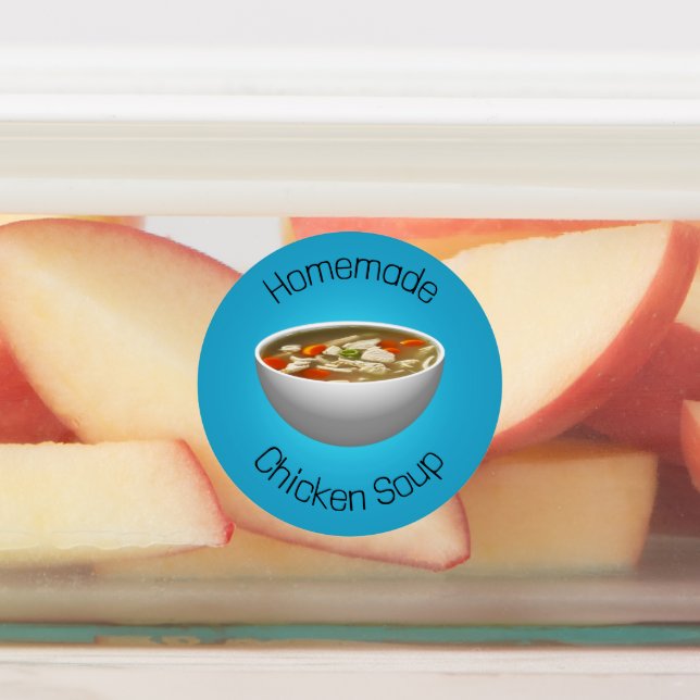 Chicken Soup Labels (Affixed)