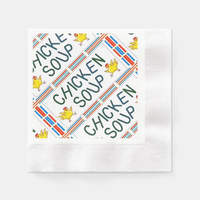 Chicken Soup Napkins (Front)